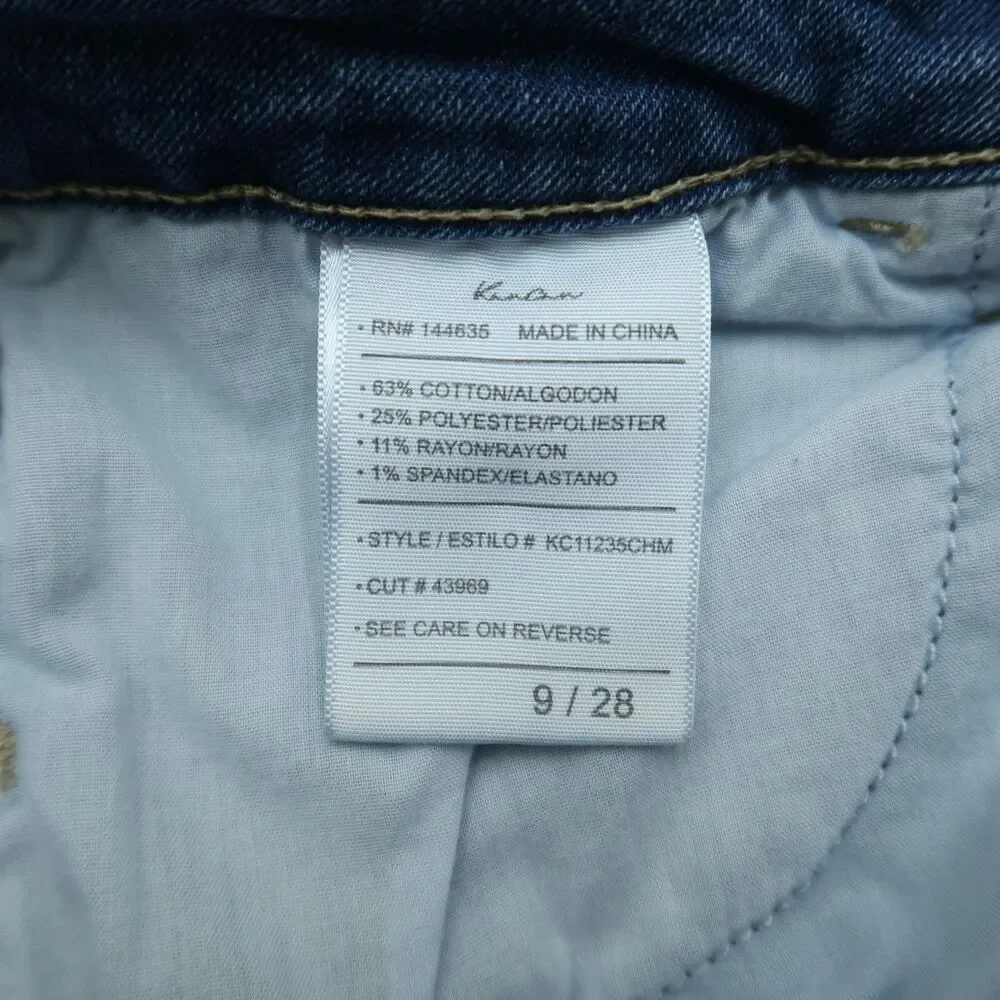 KanCan Jeans Junior's Size 9 Blue Mid-Rise Skinny Denim Pants 29